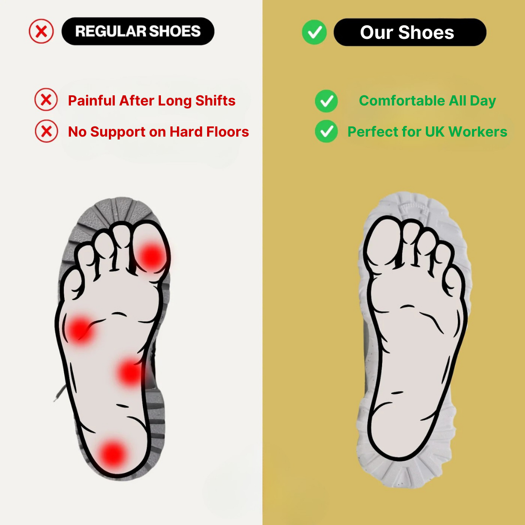 Finally, Shoes Built For UK Workers Who Stand All Day